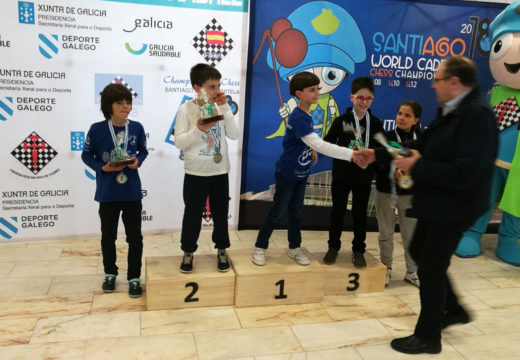 O Concello de Noia felicita ao noiés Iago Fernández Ramos, campión galego sub 10 nos campionatos de xadrez celebrados en Padrón